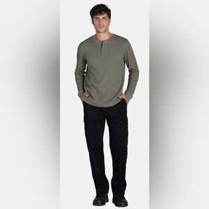 George Men's Black Cargo Pants